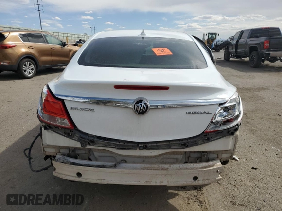 2013 Buick Regal with VIN 2G4GR5ER3D9247996, listed as a Copart auction lot 54989545 with 108,783 mi miles and Salvage title. Bid and sale history available at DreamBid. Image 6.