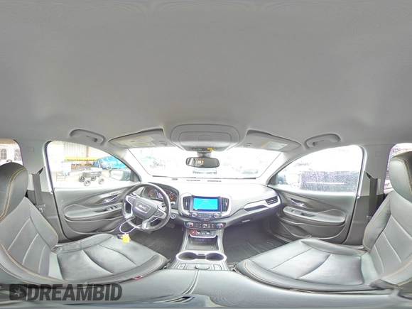 2020 GMC Terrain SLT with VIN 3GKALVEX0LL281386, listed as a Copart auction lot 56046165 with 53,294 mi miles and Salvage title. Bid and sale history available at DreamBid. Image 14.