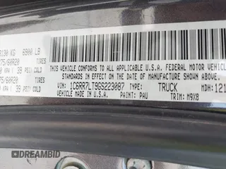 2016 Ram 1500 Lone Star z VIN 1C6RR7LT9GS223087, wystawiony jako IAAI lot #41869097 z przebiegiem 123 612 mil mil oraz . Historia ofert i sprzedaży dostępna na DreamBid. Obrazek 9.