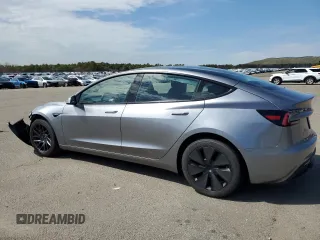 2025 Tesla Model 3 Long Range z VIN 5YJ3E1EBXSF979187, wystawiony jako Copart lot #53171955 z przebiegiem 198 mil mil oraz Szkoda całkowita • Salvage title. Historia ofert i sprzedaży dostępna na DreamBid. Obrazek 2.