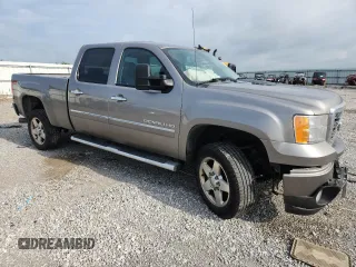 2012 GMC Sierra 2500HD Denali with VIN 1GT125E82CF217819, listed as a Copart auction lot 65481985 with 158,138 mi miles and Non repairable. Bid and sale history available at DreamBid. Image 4.