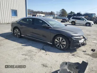 2023 Lucid Air Touring with VIN 50EA1TEA3PA003219, listed as a Copart auction lot 48947255 with 24,349 mi miles and Salvage Title. Bid and sale history available at carsss.com. Image 4.