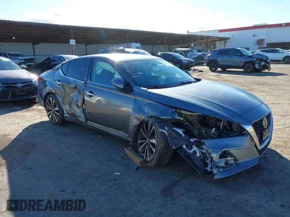 2020 Nissan Altima Platinum with VIN 1N4BL4FV9LN304659, listed as a IAAI auction lot 41507014 with 59,962 mi miles and . Bid and sale history available at carsss.com. Image 6.