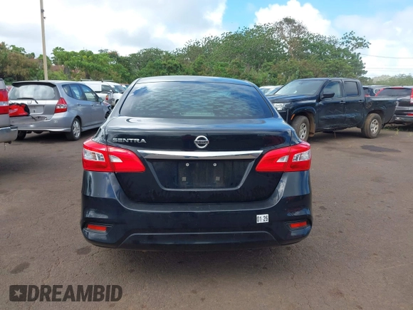 2017 Nissan Sentra S with VIN 3N1AB7AP9HY228702, listed as a IAAI auction lot 42303872 with 45,479 mi miles and . Bid and sale history available at DreamBid. Image 16.