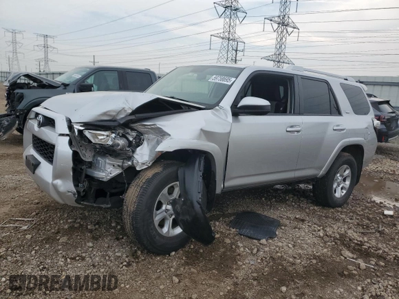 2015 Toyota 4Runner Limited with VIN JTEBU5JR7F5216488, listed as a Copart auction lot 59758695 with Not provided miles and Salvage title. Bid and sale history available at DreamBid. Image 1.