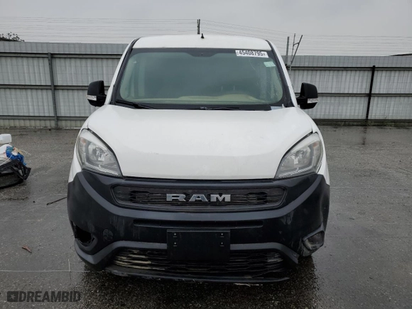 2019 Ram ProMaster City Cargo Van Tradesman with VIN ZFBHRFABXK6M14451, listed as a Copart auction lot 45408795 with 224,365 mi miles and Salvage Title. Bid and sale history available at carsss.com. Image 5.