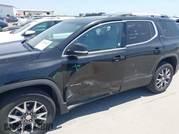2023 GMC Acadia SLT with VIN 1GKKNUL48PZ184565, listed as a IAAI auction lot 42010619 with 60,466 mi miles and . Bid and sale history available at DreamBid. Image 6.