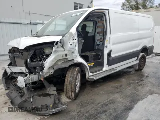 2022 Ford Transit Cargo with VIN 1FTBR1Y82NKA24262, listed as a Copart auction lot 50417635 with 25,086 mi miles and Clean Title. Bid and sale history available at DreamBid. Image 1.