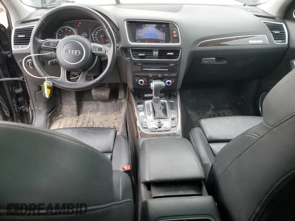 2014 Audi Q5 Premium Plus with VIN WA1DGAFPXEA030819, listed as a Copart auction lot 49483985 with 100,229 mi miles and Salvage Title. Bid and sale history available at carsss.com. Image 8.