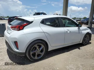 2019 Hyundai Veloster 2.0 с VIN KMHTG6AF2KU019977, выставлен на аукционе Copart как лот 62178965 с пробегом 83 621 миль миль и Списание • Salvage title. История ставок и продаж доступна на DreamBid. Изображение 3.