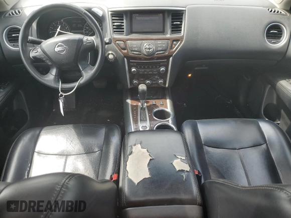 2014 Nissan Pathfinder SV with VIN 5N1AR2MM8EC722191, listed as a Copart auction lot 50020265 with 137,938 mi miles and Salvage Title. Bid and sale history available at carsss.com. Image 8.