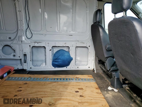 2020 Ford Transit Cargo with VIN 1FTBR1CG2LKB71838, listed as a Copart auction lot 59989875 with 326,938 mi miles and Salvage title. Bid and sale history available at DreamBid. Image 11.