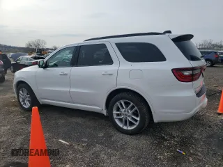 2023 Dodge Durango GT Plus with VIN 1C4RDJDG0PC597393, listed as a Copart auction lot 54670345 with 46,348 mi miles and Clean Title. Bid and sale history available at carsss.com. Image 2.