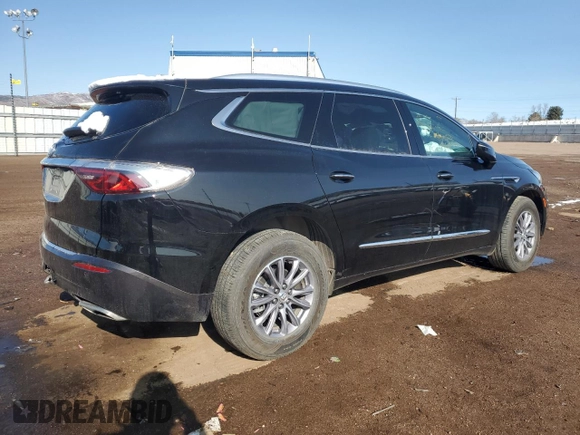2023 Buick Enclave Premium with VIN 5GAEVBKW1PJ184780, listed as a Copart auction lot 51178575 with 13,185 mi miles and Salvage Title. Bid and sale history available at DreamBid. Image 3.