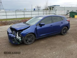 2024 Subaru Impreza Special Sports z VIN JF1GUAFC2R8315266, wystawiony jako Copart lot #55218455 z przebiegiem 23 783 mil mil oraz Szkoda całkowita • Salvage title. Historia ofert i sprzedaży dostępna na DreamBid. Obrazek 1.