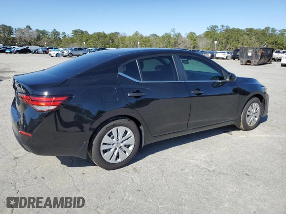 2024 Nissan Sentra S z VIN 3N1AB8BV3RY334549, wystawiony jako Copart lot #48660835 z przebiegiem 2 240 mil mil oraz Szkoda całkowita • Salvage title. Historia ofert i sprzedaży dostępna na DreamBid. Obrazek 3.