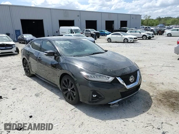 2020 Nissan Maxima SR with VIN 1N4AA6EV4LC381014, listed as a Copart auction lot 50953385 with 45,976 mi miles and Salvage Title. Bid and sale history available at DreamBid. Image 11.