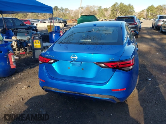 2024 Nissan Sentra SV with VIN 3N1AB8CV9RY345103, listed as a IAAI auction lot 42126051 with 15,702 mi miles and . Bid and sale history available at DreamBid. Image 16.