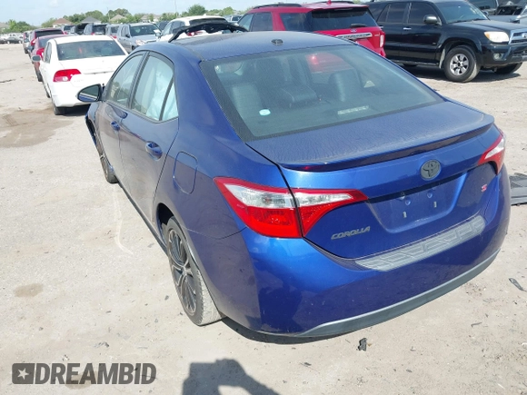 2014 Toyota Corolla L with VIN 2T1BURHE0EC019503, listed as a IAAI auction lot 42065564 with 100,026 mi miles and . Bid and sale history available at DreamBid. Image 3.