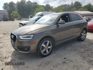 2015 Audi Q3 Premium Plus with VIN WA1EFCFS7FR005709, listed as a Copart auction lot 58533725 with 84,527 mi miles and Clean title. Bid and sale history available at DreamBid. Image 1.