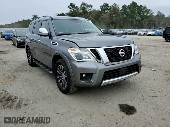 2018 Nissan Armada SV with VIN JN8AY2NC9J9556949, listed as a Copart auction lot 86526934 with 96,293 mi miles and Salvage Title. Bid and sale history available at carsss.com. Image 12.