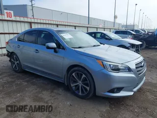 2016 Subaru Legacy 2.5i Limited with VIN 4S3BNAN67G3060881, listed as a IAAI auction lot 41647351 with 122,792 mi miles. Bid and sale history available at carsss.com. Image 1.