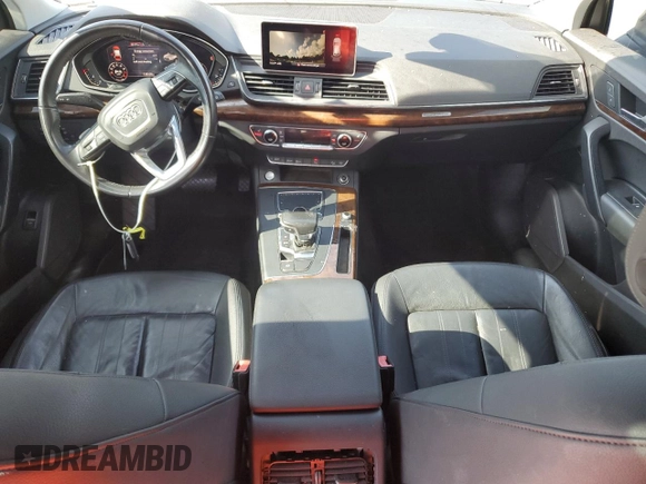 2018 Audi Q5 Premium Plus with VIN WA1BNAFYXJ2005610, listed as a Copart auction lot 58740605 with 138,328 mi miles and Salvage title. Bid and sale history available at DreamBid. Image 8.