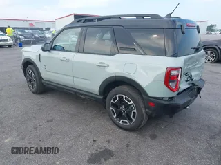 2024 Ford Bronco Sport Outer Banks with VIN 3FMCR9C6XRRF57501, listed as a IAAI auction lot 42295053 with 6,656 mi miles and . Bid and sale history available at DreamBid. Image 3.
