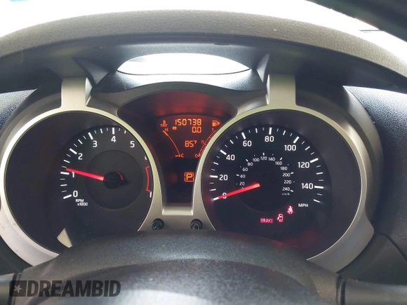 2011 Nissan Juke SL with VIN JN8AF5MR8BT002934, listed as a IAAI auction lot 42237959 with 150,738 mi miles and . Bid and sale history available at DreamBid. Image 7.