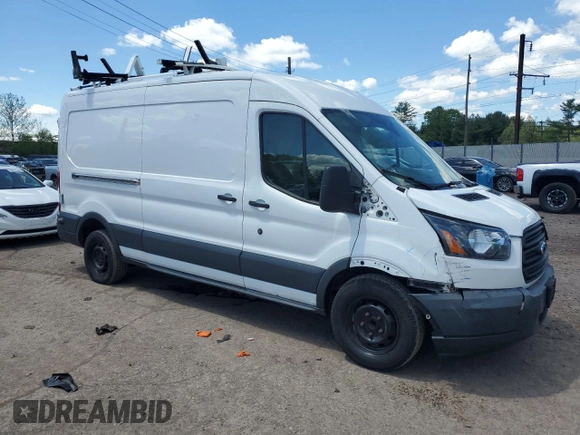 2015 Ford Transit with VIN 1FTNR2CV1FKA35481, listed as a Copart auction lot 56309875 with 129,822 mi miles and Clean Title. Bid and sale history available at DreamBid. Image 4.