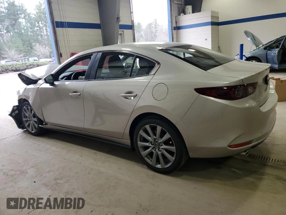 2025 Mazda 3 S Preferred with VIN JM1BPACM4S1763547, listed as a Copart auction lot 87384014 with Not Provided miles and Salvage Title. Bid and sale history available at DreamBid. Image 2.