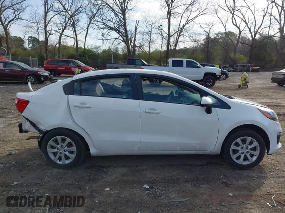 2016 Kia Rio LX with VIN KNADM4A34G6641971, listed as a IAAI auction lot 41844522 with 95,163 mi miles. Bid and sale history available at carsss.com. Image 13.