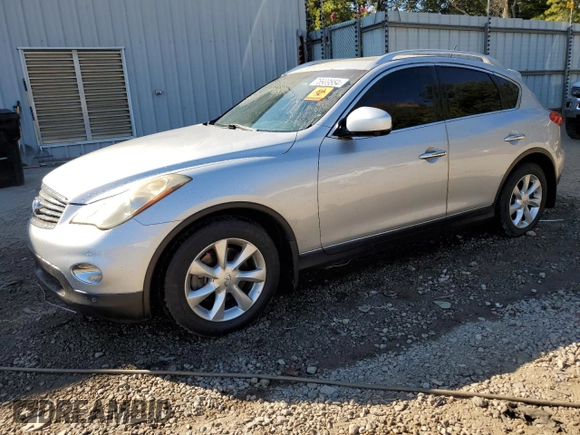 2010 Infiniti EX Journey with VIN JN1AJ0HP6AM703344, listed as a Copart auction lot 76989854 with 152,872 mi miles and Salvage Title. Bid and sale history available at DreamBid. Image 1.