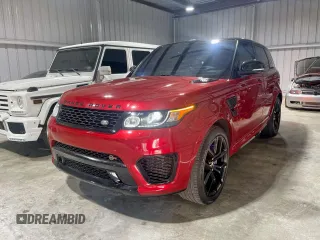 2016 Land Rover Range Rover Sport SVR с VIN SALWZ2EF7GA544520, выставлен на аукционе Copart как лот 59821005 с пробегом 47 589 миль миль и Чистый • Clean title. История ставок и продаж доступна на DreamBid. Изображение 2.