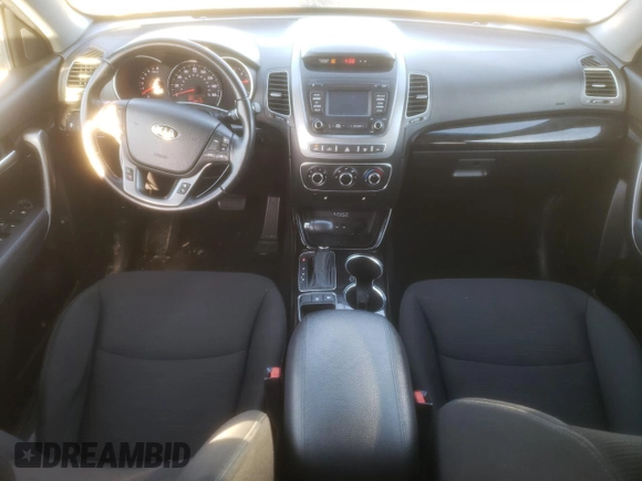 2014 Kia Sorento LX with VIN 5XYKT3A64EG501608, listed as a Copart auction lot 53149015 with 136,419 mi miles and Salvage Title. Bid and sale history available at DreamBid. Image 8.
