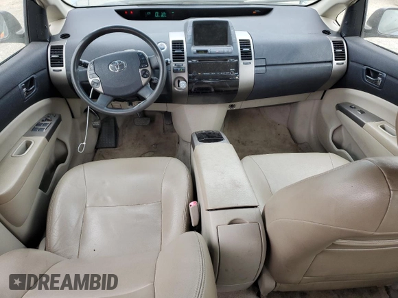 2007 Toyota Prius with VIN JTDKB20UX77555427, listed as a Copart auction lot 53035525 with 182,874 mi miles and Salvage title. Bid and sale history available at DreamBid. Image 8.