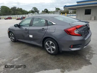 2021 Honda Civic Sedan LX with VIN 2HGFC2F64MH545677, listed as a Copart auction lot 46730155 with 68,299 mi miles and Non Repairable. Bid and sale history available at carsss.com. Image 2.