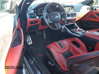 2022 BMW M4 Competition xDrive with VIN WBS43AZ05NCK65609, listed as a Copart auction lot 50820194 with 18,042 mi miles. Bid and sale history available at carsss.com. Image 8.