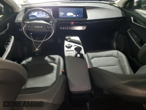 2024 Kia EV6 Wind with VIN KNDC34LA0R5617785, listed as a Copart auction lot 54454865 with 15,423 mi miles and Clean Title. Bid and sale history available at DreamBid. Image 8.