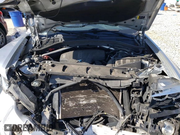 2018 BMW X4 xDrive28i with VIN 5UXXW3C59J0T82101, listed as a Copart auction lot 43850784 with 0 mi miles. Bid and sale history available at carsss.com. Image 12.