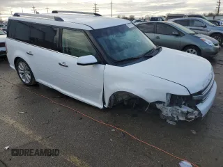2018 Ford Flex Limited EcoBoost with VIN 2FMHK6DT3JBA22848, listed as a Copart auction lot 84959784 with 64,713 mi miles and Salvage Title. Bid and sale history available at carsss.com. Image 4.