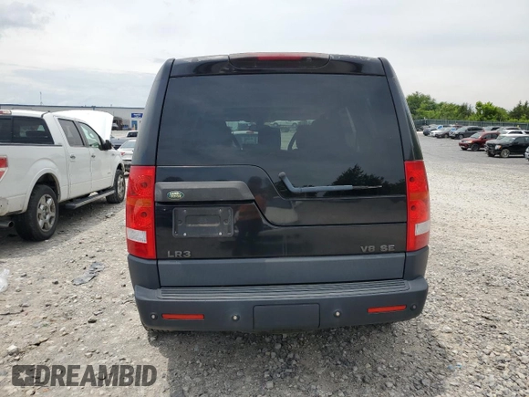 2005 Land Rover LR3 SE z VIN SALAA25475A303215, wystawiony jako Copart lot #57674985 z przebiegiem 219 246 mil mil oraz Czysty tytuł • Clean title. Historia ofert i sprzedaży dostępna na DreamBid. Obrazek 6.