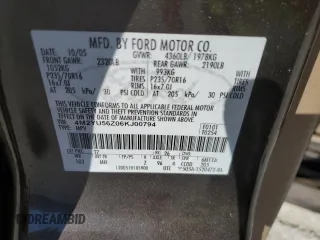 2006 Mercury Mariner Convenience z VIN 4M2YU56Z06KJ00794, wystawiony jako Copart lot #79389584 z przebiegiem 211 103 mil mil oraz Szkoda całkowita • Salvage title. Historia ofert i sprzedaży dostępna na DreamBid. Obrazek 13.