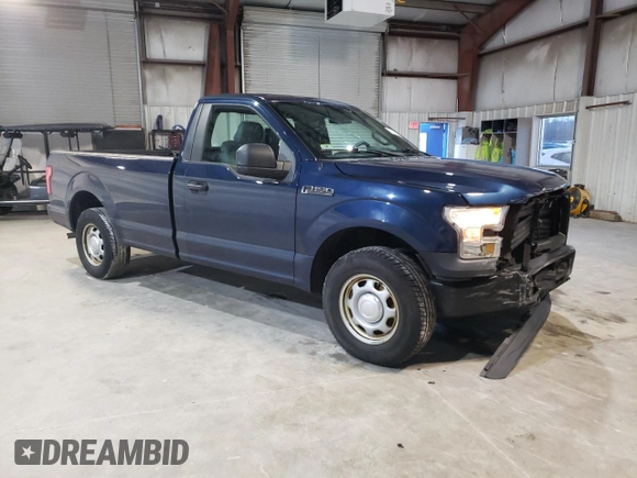 2016 Ford F-150 XL with VIN 1FTMF1C87GKF37941, listed as a Copart auction lot 87061734 with 126,380 mi miles and Salvage Title. Bid and sale history available at carsss.com. Image 4.