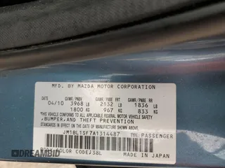 2010 Mazda 3 i Sport with VIN JM1BL1SF7A1314487, listed as a Copart auction lot 71471184 with 295,427 mi miles and Salvage Title. Bid and sale history available at carsss.com. Image 12.