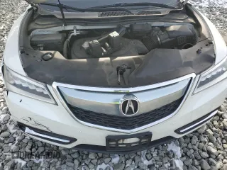 2016 Acura MDX w/Advance with VIN 5FRYD4H97GB043228, listed as a Copart auction lot 87448574 with 71,018 mi miles and Salvage Title. Bid and sale history available at carsss.com. Image 13.