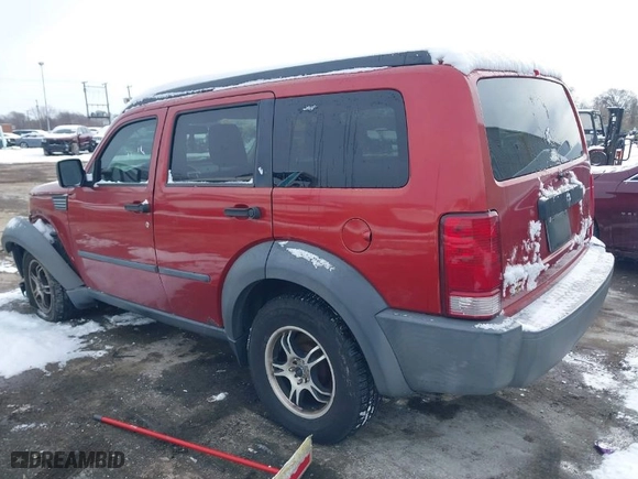 2008 Dodge Nitro SXT with VIN 1D8GU28K58W188643, listed as a IAAI auction lot 41568410 with 0 mi miles. Bid and sale history available at carsss.com. Image 3.