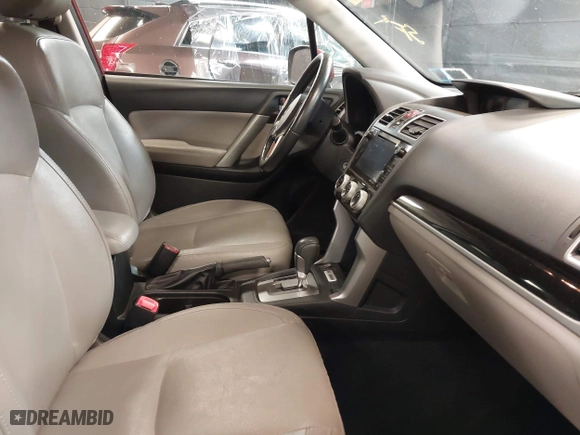 2018 Subaru Forester Limited with VIN JF2SJAJC4JH540072, listed as a IAAI auction lot 41739041 with 75,011 mi miles. Bid and sale history available at carsss.com. Image 5.