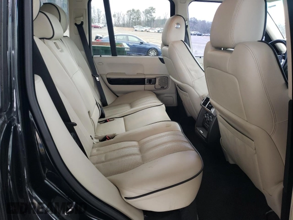2010 Land Rover Range Rover HSE Lux z VIN SALMF1D47AA309486, wystawiony jako Copart lot #41733105 z przebiegiem 112 608 mil mil oraz Czysty tytuł • Clean title. Historia ofert i sprzedaży dostępna na DreamBid. Obrazek 10.