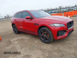 2019 Jaguar F-Pace S with VIN SADCM2FV7KA363378, listed as a IAAI auction lot 41814843 with 191,421 mi miles and . Bid and sale history available at DreamBid. Image 1.